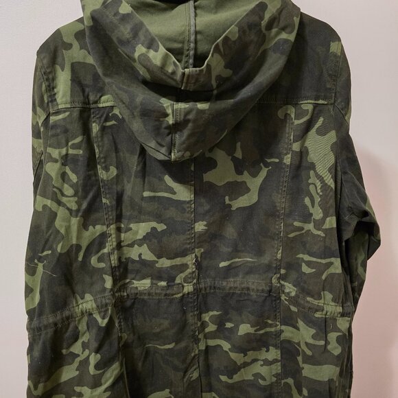 LOVE & LEGEND WOMENS  camo green  JACKET - Picture 2 of 3